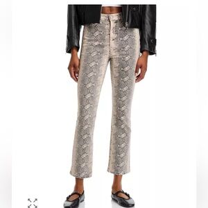 NWT Mother The Hustler Flood Jeans